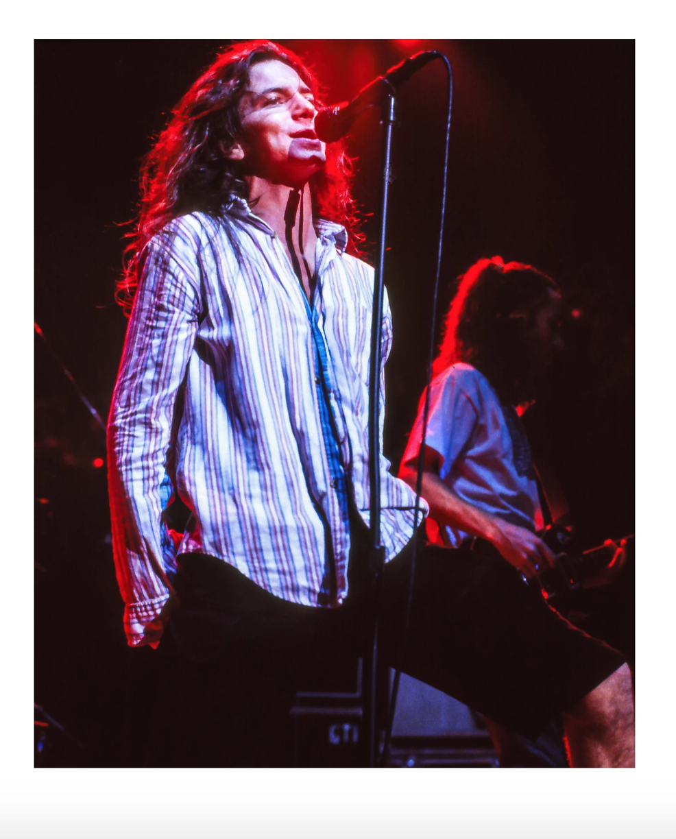 Eddieさま専用ページ 1991 Eddie Vedder Pearl Jam High Quality Fine Art Archival Photo